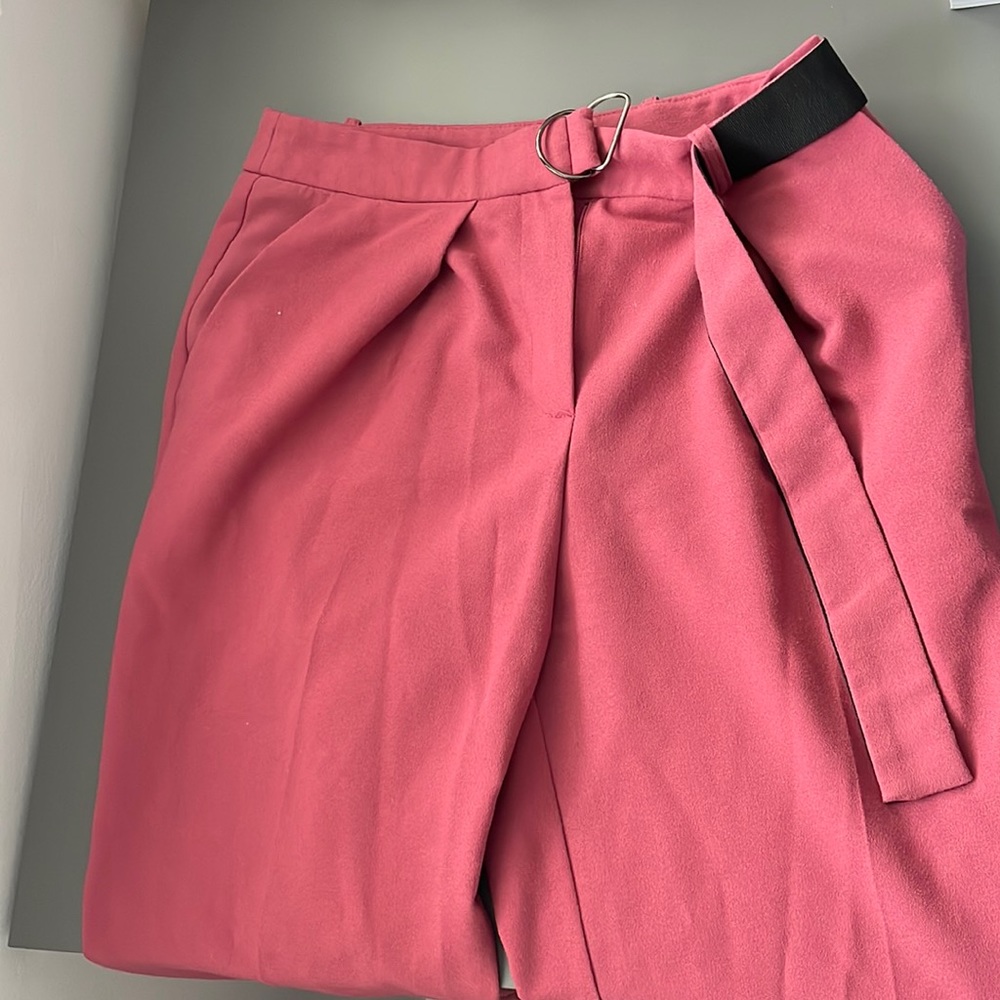 Topshop coral pants fancy